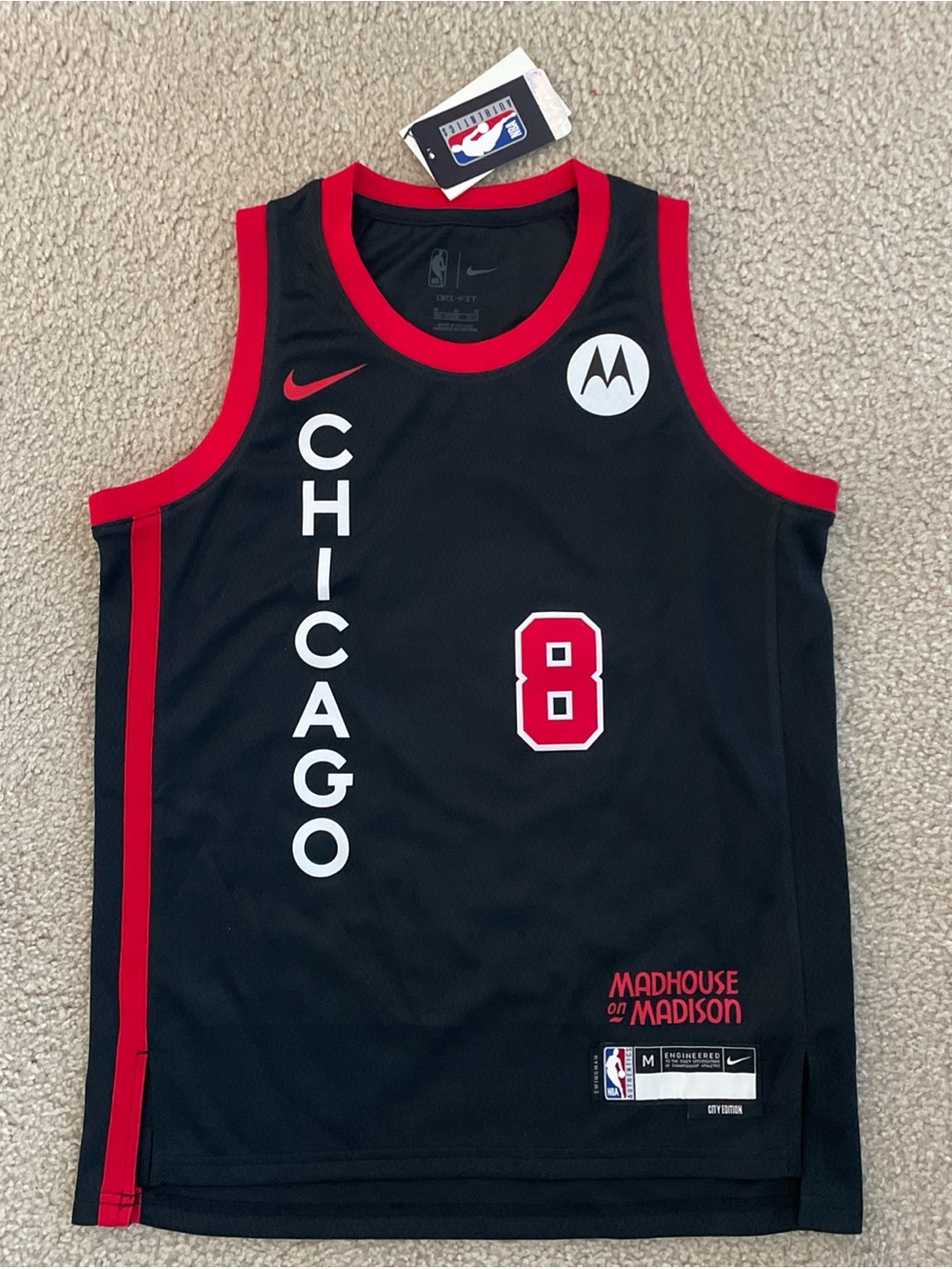 Chicago Bulls Zach LaVine Nike City Edition 2023-24 Authentic jersey Size M new